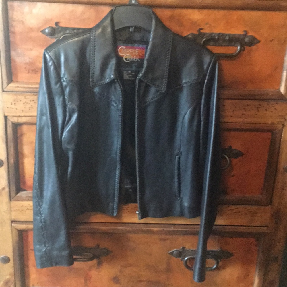 Leather jacket